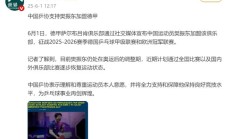 世俱杯外围:樊振东加盟德甲年薪多少钱？球队经理回应樊振东德甲联赛待遇